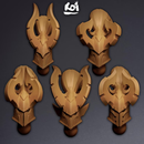 Dread Reavers - Miniature Heads - Only-Games