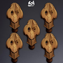 Dread Reavers Type 2 - Miniature Heads - Only-Games