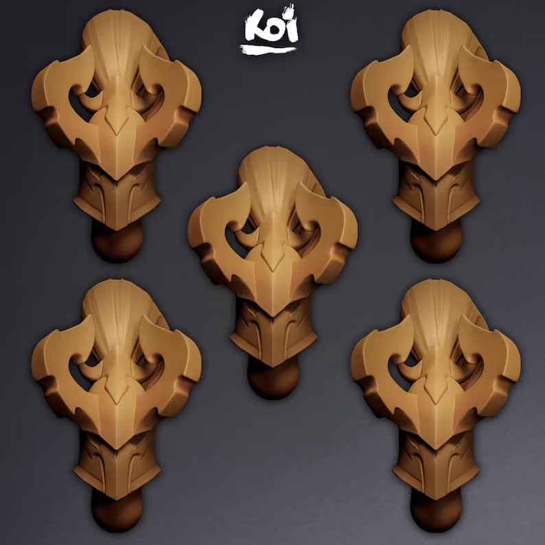 Dread Reavers Type 5 - Miniature Heads - Only-Games
