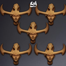 Painmaidens Type 5 - Miniature Heads - Only-Games