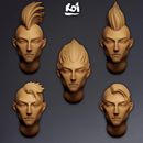Duskers - Miniature heads - Only-Games