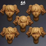 Apprentices - Miniature Heads - Only-Games