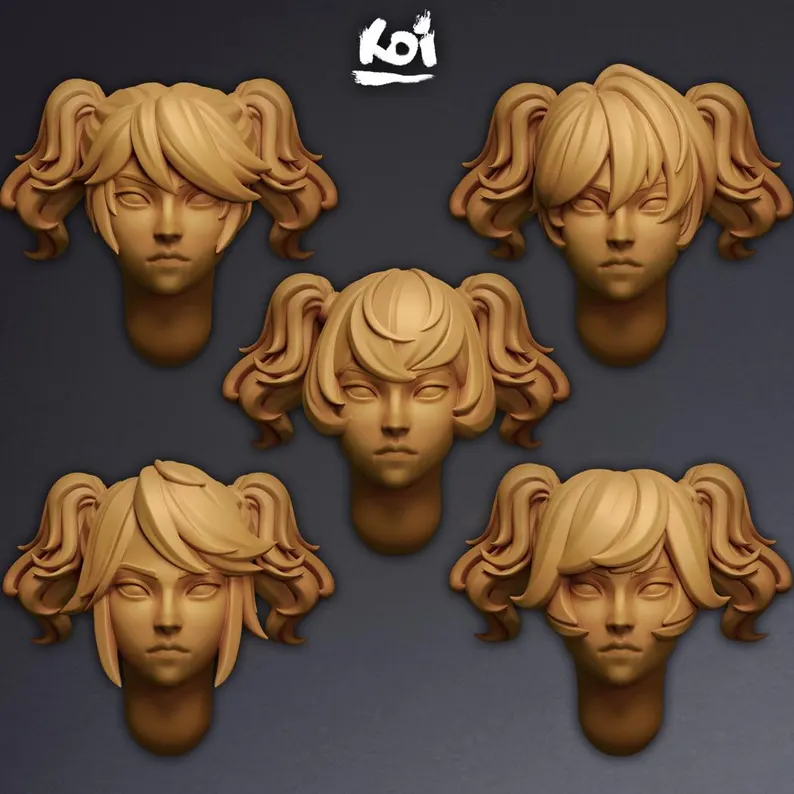 Apprentices - Miniature Heads - Only-Games