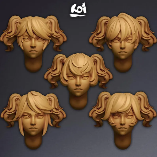 Apprentices - Miniature Heads - Only-Games