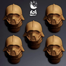 Black Lungs Brigade Type 4 - Miniature Heads - Only-Games