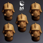 Black Lungs Brigade Type 5 - Miniature Heads - Only-Games