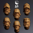 Trenchbound Order - Miniature Heads - Only-Games