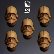 Trenchbound Order Type 1 - Miniature Heads - Only-Games