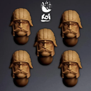 Trenchbound Order Type 4 - Miniature Heads - Only-Games