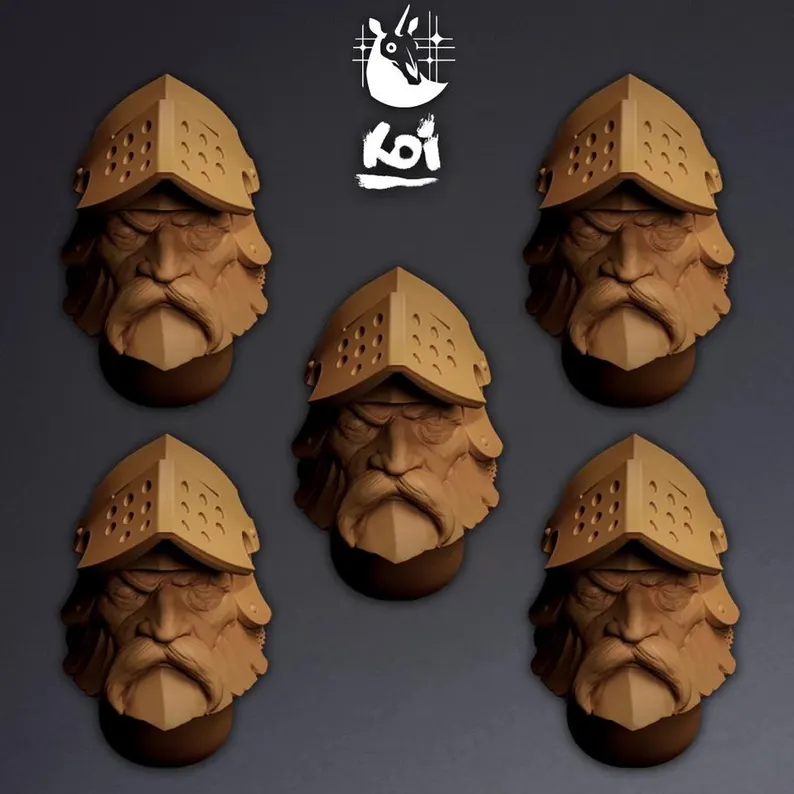 Trenchbound Order Type 5 - Miniature Heads - Only-Games