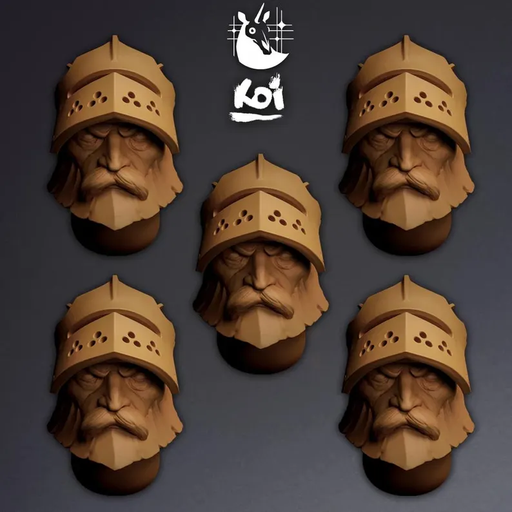Trenchbound Order Type 6 - Miniature Heads - Only-Games