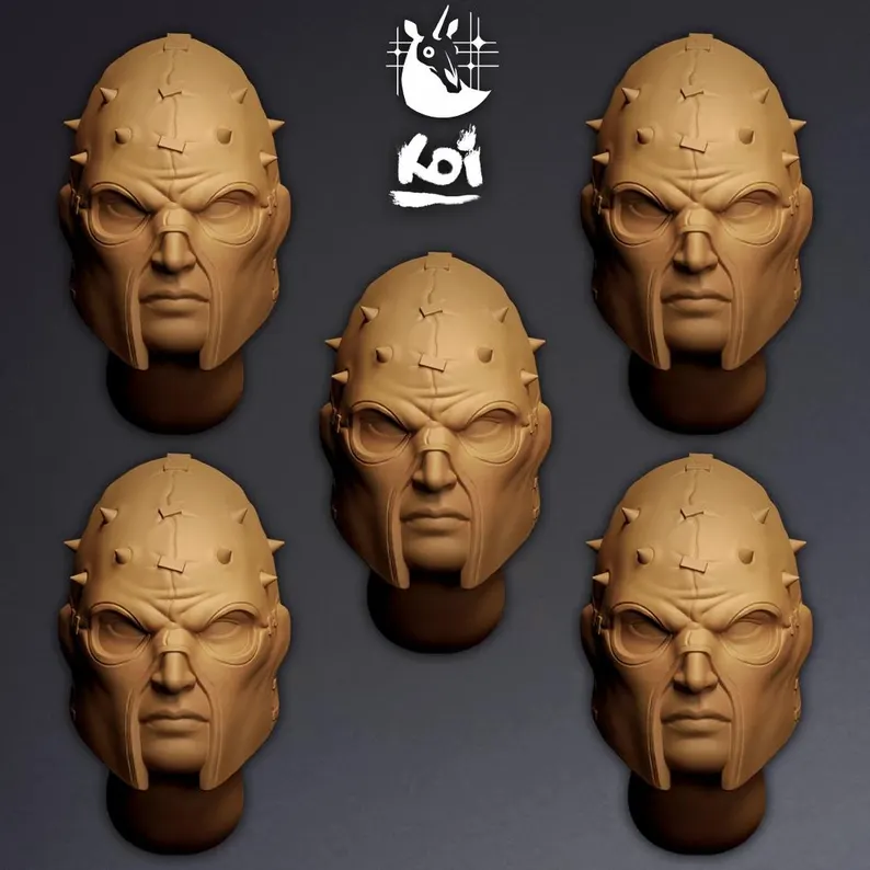Iron Gallows Type 1 - Miniature Heads - Only-Games