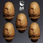 Iron Gallows Type 3 - Miniature Heads - Only-Games