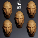 Black Breath Cult Type 1 - Miniature Heads - Only-Games