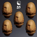 Black Breath Cult Type 2 - Miniature Heads - Only-Games