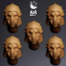 Black Breath Cult Type 3 - Miniature Heads - Only-Games