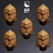 Ebonthorn Drakhuls Type 1 - Miniature Heads - Only-Games