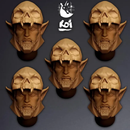 Ebonthorn Drakhuls Type 3 - Miniature Heads - Only-Games