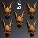 Ebonthorn Drakhuls Type 4 - Miniature Heads - Only-Games