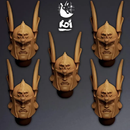 Ebonthorn Drakhuls Type 5 - Miniature Heads - Only-Games