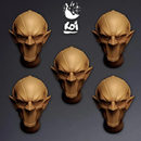 Ebonthorn Drakhuls Type 7 - Miniature Heads - Only-Games