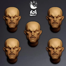 Ebonthorn Drakhuls Type 8 - Miniature Heads - Only-Games