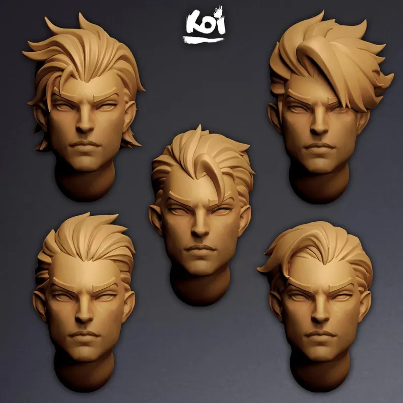 Vampire Counts - Miniature Heads - Only-Games