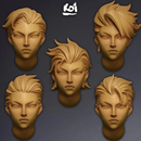 Jade Claws - Miniature Heads - Only-Games