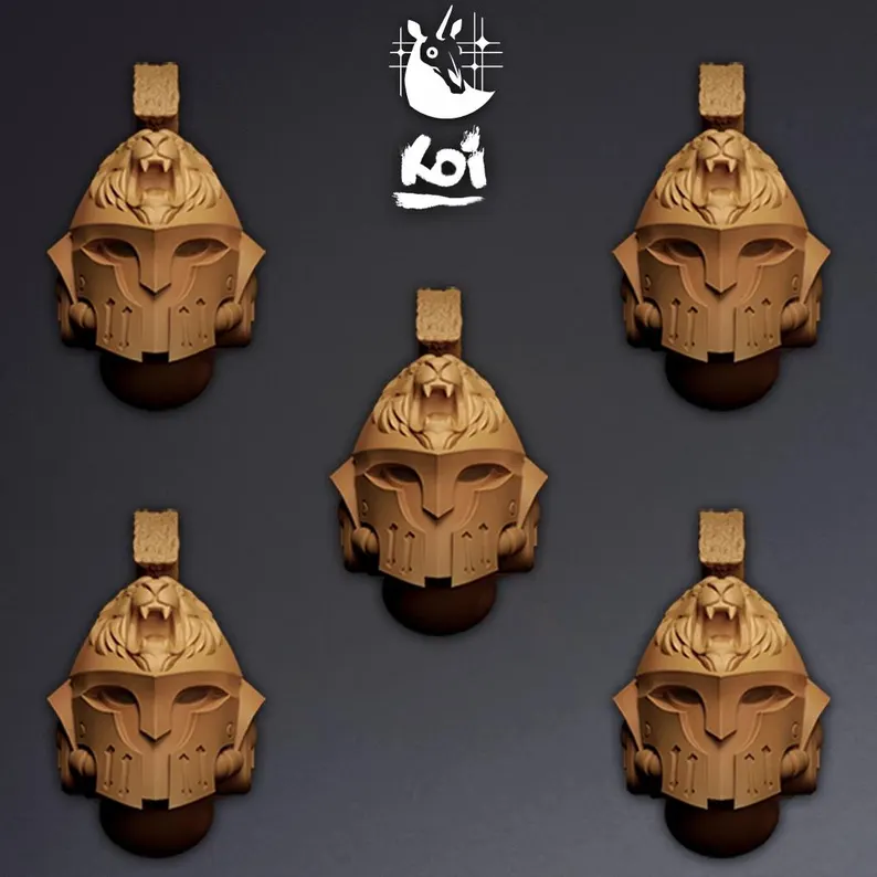 Aeternum Pridemarchs Type 1 - Miniature Heads - Only-Games