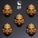 Aeternum Pridemarchs Type 7 - Miniature Heads - Only-Games