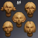 Briarbound - Miniature Heads - Only-Games