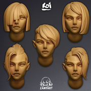 Duskborn - Miniature Heads - Only-Games