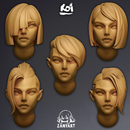 Duskborn - Miniature Heads - Only-Games