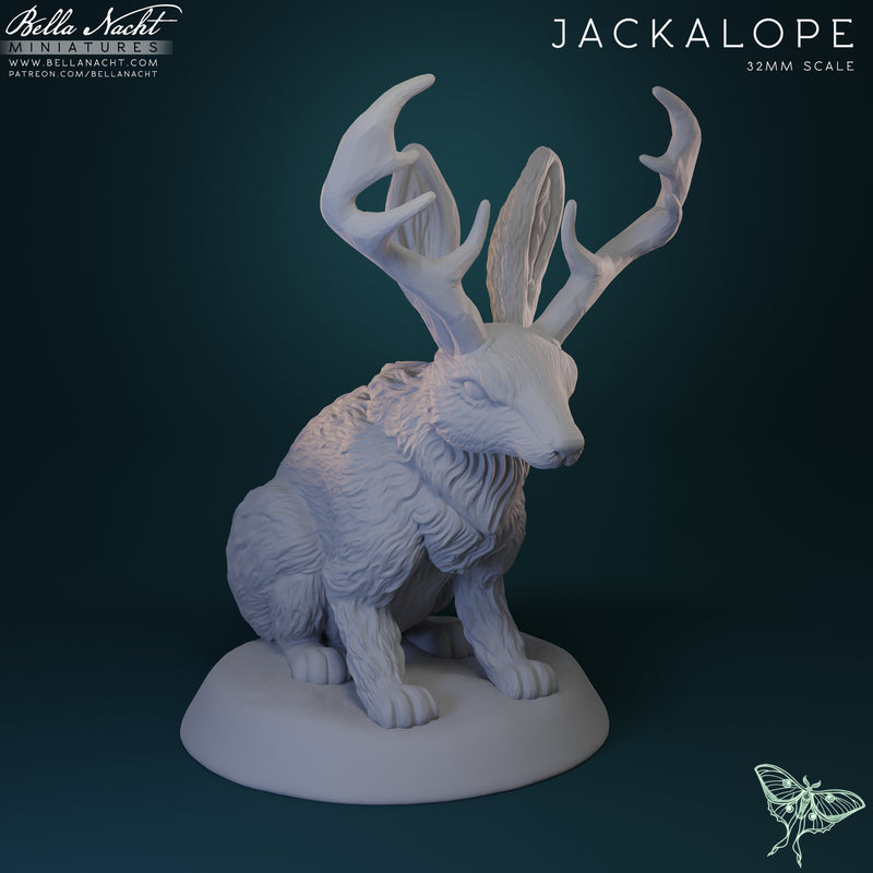 Jackalope | 32mm STL - Only-Games