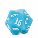 Jester's Bounce | 55mm Luminous D20 Silicone | Blue - Only-Games