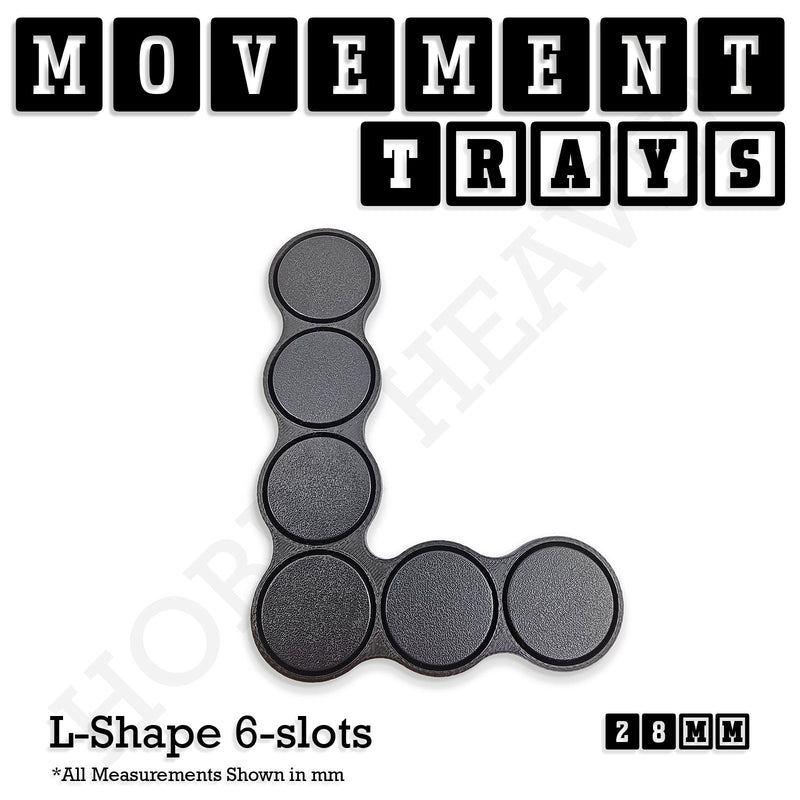 28mm Movement Trays for Tabletop Games | Wargaming | Full Range - Only-Games