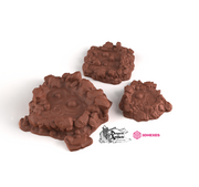 Lava Pools - 3DHexes Wargaming Terrain Scatter D&D DnD - Only-Games