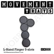28mm Movement Trays for Tabletop Games | Wargaming | Full Range - Only-Games