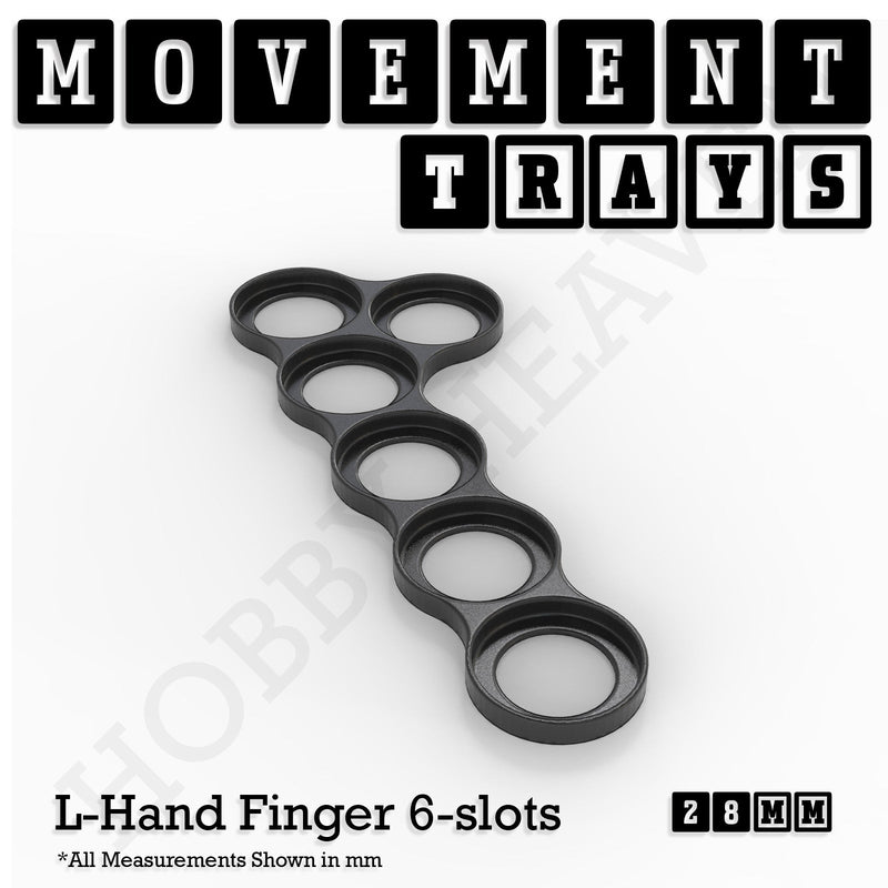 28mm Movement Trays for Tabletop Games | Wargaming | Full Range - Only-Games