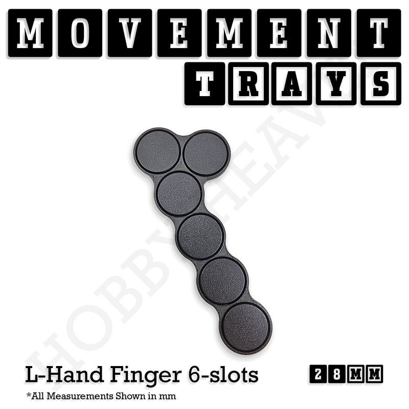 28mm Movement Trays for Tabletop Games | Wargaming | Full Range - Only-Games