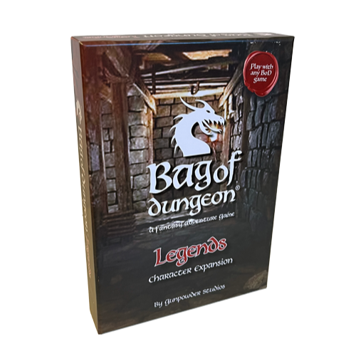 Bag of Dungeon LEGENDS Expansion Figures – 4 Character Set - Only-Games