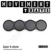 28mm Movement Trays for Tabletop Games | Wargaming | Full Range - Only-Games