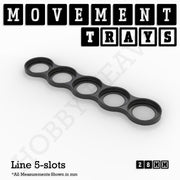 28mm Movement Trays for Tabletop Games | Wargaming | Full Range - Only-Games