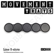 28mm Movement Trays for Tabletop Games | Wargaming | Full Range - Only-Games
