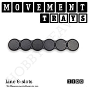 28mm Movement Trays for Tabletop Games | Wargaming | Full Range - Only-Games