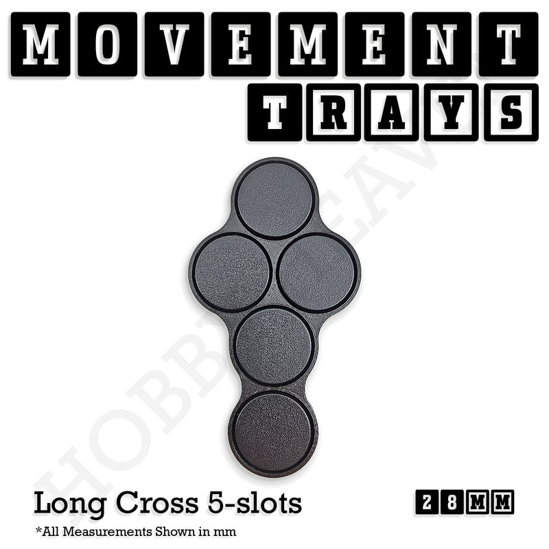 28mm Movement Trays for Tabletop Games | Wargaming | Full Range - Only-Games
