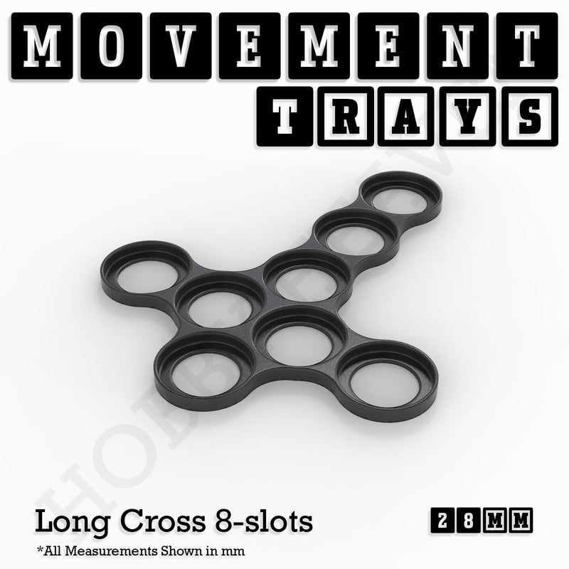 28mm Movement Trays for Tabletop Games | Wargaming | Full Range - Only-Games
