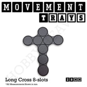 28mm Movement Trays for Tabletop Games | Wargaming | Full Range - Only-Games