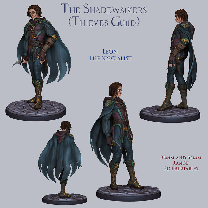 Leon The Specialist - Human Thief - 54mm - Only-Games