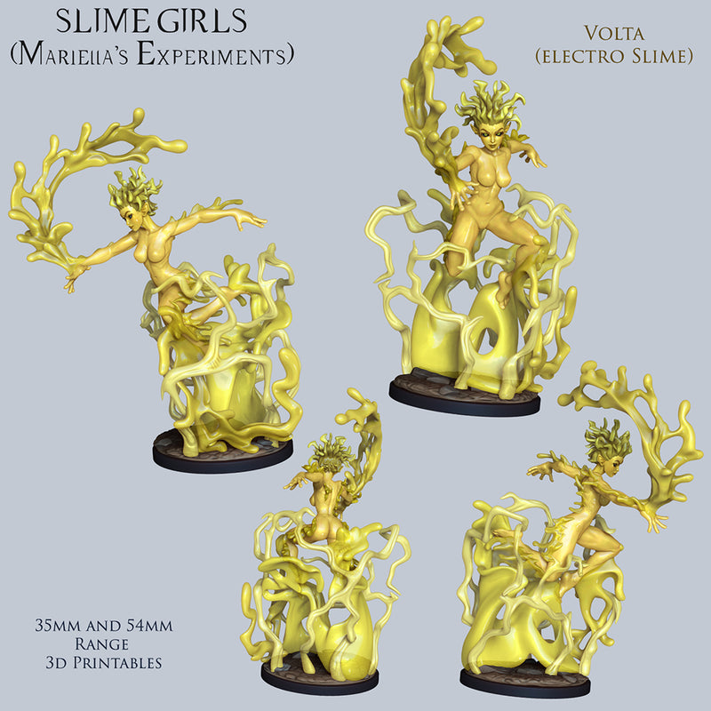 Volta - Electric Slime Girl - 54mm - Only-Games